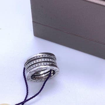 Bvlgari - Ring - B.zero 1 - 18 karaat Witgoud, Nieuw