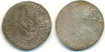 Doppelgroten o J Bremen Erzbistum: Heinrich Ii von Schwar..., Postzegels en Munten, Verzenden
