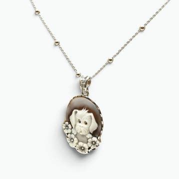 Zilver - Ketting met hanger - Italiaans ambacht, Nieuw