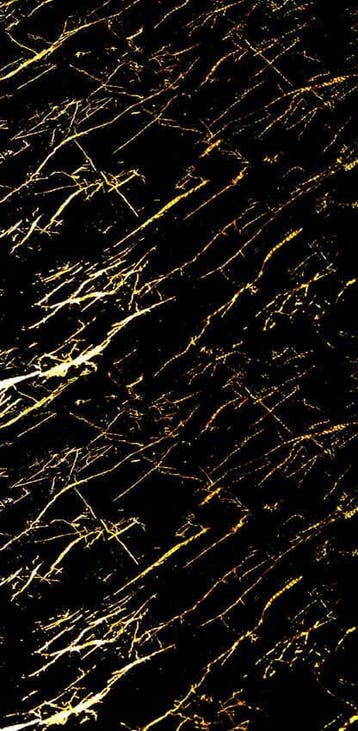 PVC wandpaneel 280x122 Black Gold Marble, Nieuw