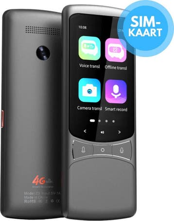 Membeli Vertaalcomputer - met Simkaart - Offline - Vertaal, Ophalen of Verzenden, Zo goed als nieuw