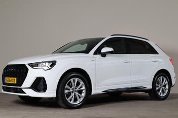 Zakelijke Lease |  Audi Q3 35 TFSI Pro Line S-Line NL-Auto!!, Automaat, Gebruikt, Euro 6, Wit