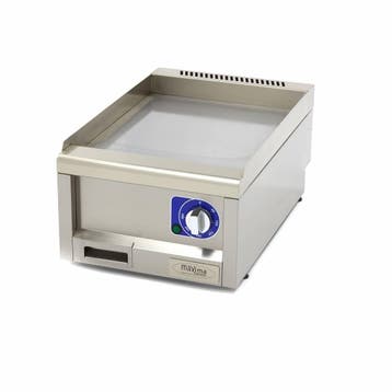 Horeca Grillplaat - Glad - Enkel - 60 cm Diep - Elektrisch, Verzenden, Nieuw in verpakking, Fornuis, Frituur en Grillen