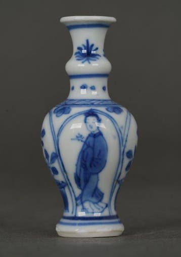 Vaas - Porselein - Ladies with Flowers, Floral Pots