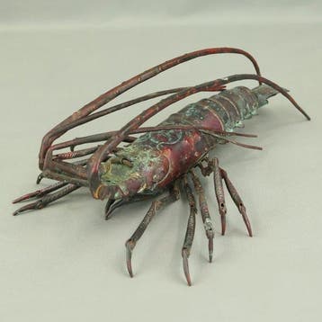 Decoratief ornament - Bronzen Japanse
