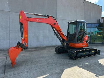 Veiling: Midigraafmachine Kubota KX155-3SZ Diesel, Ophalen, Graafmachine
