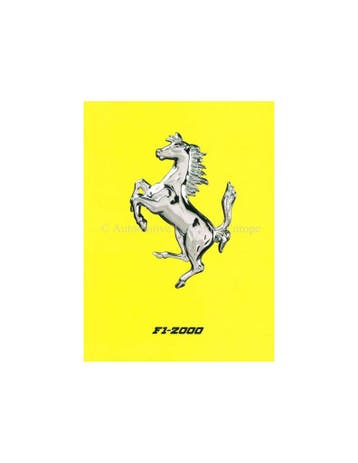 1980 FERRARI 312 / T5 BROCHURE ITALIAANS 1445/99, Nieuw, Ferrari, Author