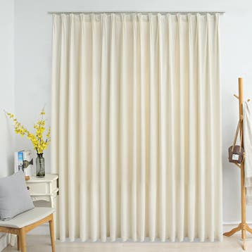 vidaXL Gordijn verduisterend met haken 290x245 cm fluweel, Huis en Inrichting, Stoffering | Gordijnen en Lamellen, Verzenden, Nieuw