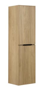 Badkamerkast Luxor 40 x 35 x 150 cm Licht Eiken Kolomkast, Verzenden, Nieuw, (Half)hoge kast