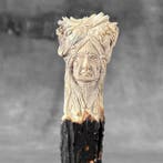 Snijwerk, NO RESERVE PRICE - Stunning Native American Chief, Antiek en Kunst