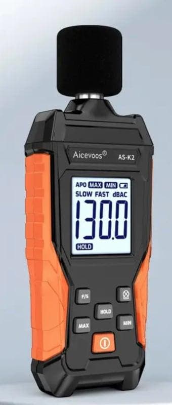 Geluidsniveau meter , Geluidsmeter, Digitale, Auto-onderdelen, Airco en Verwarming, Nieuw, Verzenden