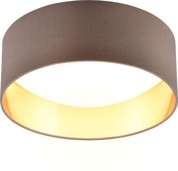 Plafondlamp REALITY LOCARNO Plafonniere - Taupe -  –, Verzenden, Nieuw