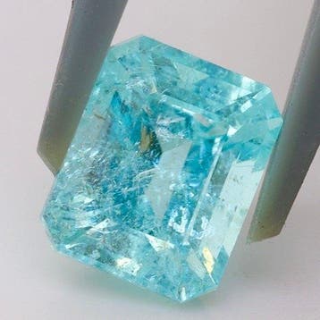 1 pcs Blauw Paraiba toermalijn - 3.16 ct - Gemological, Nieuw