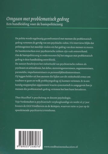 Omgaan met problematisch gedrag 9789035248076, Verzenden, Gelezen, Tejo Verdonschot