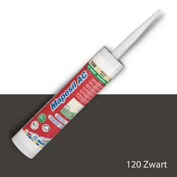 Mapei Mapesil AC - Siliconenkit - 310ml - Zwart 120, Ophalen of Verzenden, Nieuw, Keramiek
