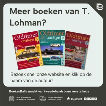 OLDTIMERCATALOGUS 1998 - T. Lohman 9789038906065, Verzenden, Gelezen, T. Lohman