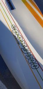 40 jaar oude windsurfplanken, in originele 1985 verpakking!, Watersport en Boten, F2, Nieuw, 300 cm of meer, Plank