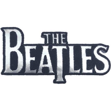 The Beatles - Silver Drop T Logo patch officiële merchandise, Ophalen of Verzenden, Nieuw, Kleding