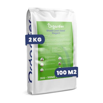 Schaduw gazongraszaad - Elegant (2 kg voor 100 m2), Verzenden, Gehele jaar, Volle zon