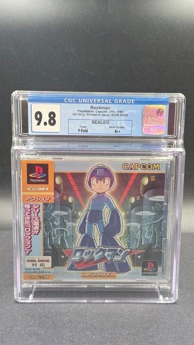 Sony - Playstation 1 (PS1) - Rockman (JPN) CGC 9.8 Sealed, Spelcomputers en Games, Spelcomputers | Overige Accessoires