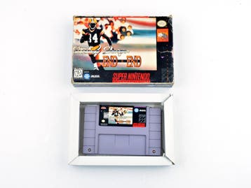 Sterling Sharpe: End 2 End (NTSC) [Super Nintendo], Ophalen of Verzenden, Zo goed als nieuw