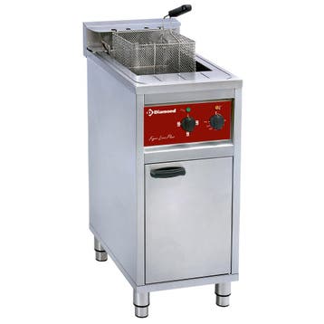 Diamond Friteuse | Elektrisch | 16L | 0°C/180°C | Aftapkraan, Ophalen of Verzenden, Nieuw in verpakking
