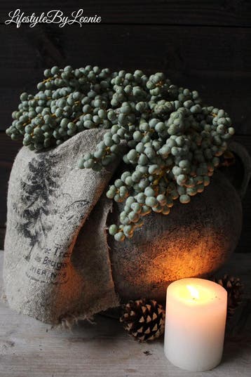 Shabby linnen doek Tree, Huis en Inrichting, Woonaccessoires | Overige, Ophalen of Verzenden, Nieuw