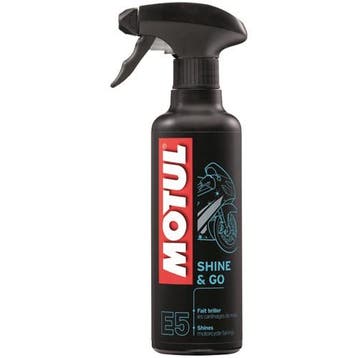 Motul E5 Shine & Go Silicon Cleaner - 400Ml Spray X12, Verzenden, Nieuw