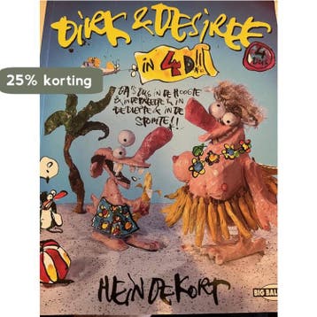 Dirk & Desiree in 4D - Hein de Kort 8711854085007, Verzenden, Gelezen, Hein de Kort