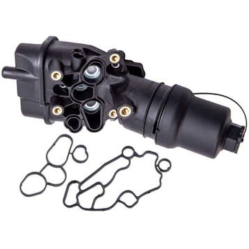 Oil Filter Housing Filter Cap en Gasket geschikt voor Aud..., Verzenden, Nieuw, Audi