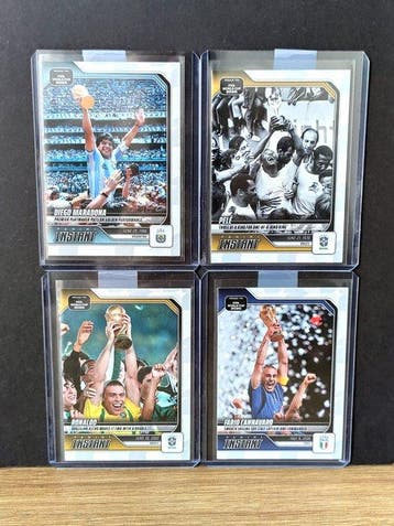 Panini Instant World Cup Lot Champions - Maradona Pele, Nieuw