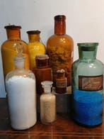 Cosmetische fles (8) - Kristal, Antiek en Kunst
