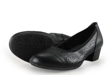 Relife Pumps in maat 41 Zwart, Pumps, Verzenden, Zwart, Zo goed als nieuw