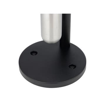 Rubbermaid Staande asbak Infinity - zwart/RVS, Verzenden, Nieuw