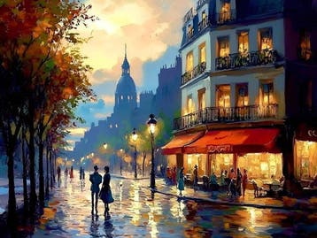yamila velazquez - Luz de Otoño en Montmartre