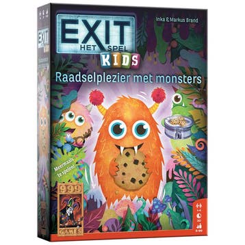 Raadselplezier met Monsters - Exit Kids, Ophalen of Verzenden, Nieuw
