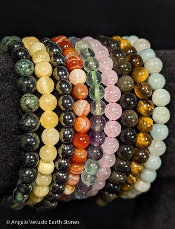 Natuurlijke hoogwaardige edelsteenarmbandencollectie – Set