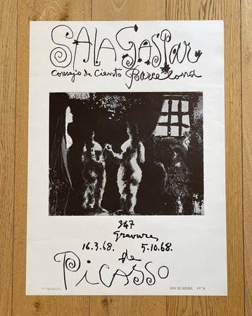 Pablo Picasso - Sala Gaspar - Jaren 1970