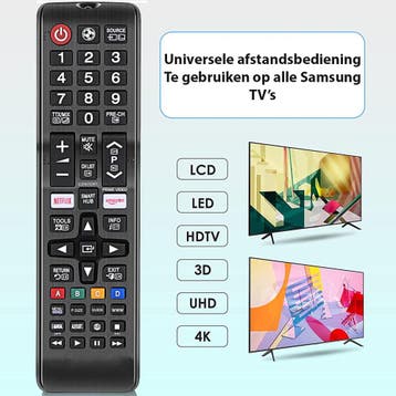 Samsung universele afstandsbediening voor Samsung Smart TV B, Ophalen of Verzenden, Nieuw