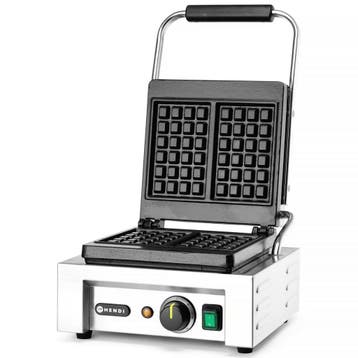 Wafelijzer | Enkel | Luikse Wafels | 50°C/300°C | 1.5kW, Verzenden, Nieuw in verpakking