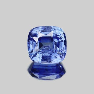 1 pcs Blauw Saffier - 1.45 ct - International Gemological, Nieuw