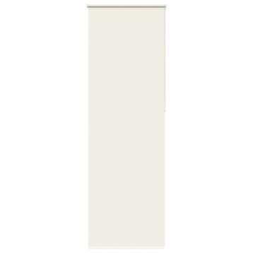 vidaXL Rolgordijn verduisterend gebroken wit 65x210 cm, Verzenden, Nieuw, Wit