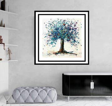 Dam Domido - TNO RESERVE PRICE-Tree of life with orange