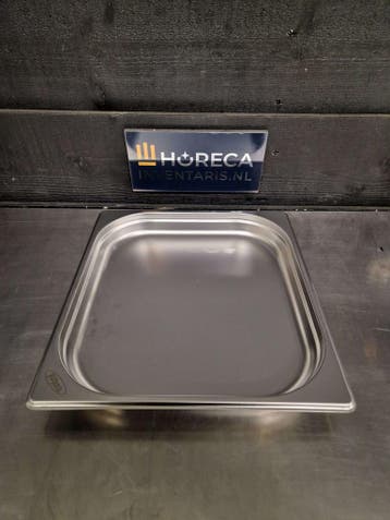 Gastronorm bak | 2/3 GN | 4 cm diep | RVS | horeca, Nieuw in verpakking, RVS Meubilair
