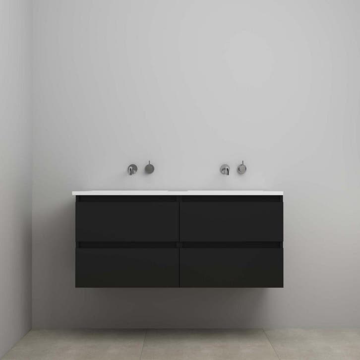 On-Line Onderkast - 120 cm - Voorgemonteerd - Acryl Wastafel, Huis en Inrichting, Badkamer | Badkamermeubels, Nieuw, Ophalen of Verzenden