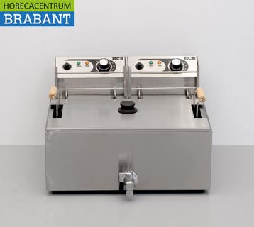 HCB RVS Visfriteuse Oliebolfriteuse Friteuse Frituur 14, Ophalen of Verzenden, Nieuw