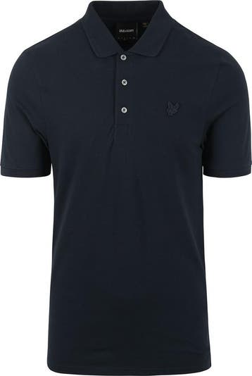 Lyle and Scott Tonal Eagle Polo Navy maat XS Heren, Verzenden, Nieuw, Blauw, Lyle and Scott