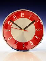 Wandklok - Metamec - Mid-century modern Glas - 1960-1970 -