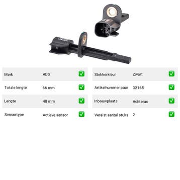 ABS-sensor Achteras Volvo C40 Recharge AWD (2021-2024), Verzenden, Nieuw, Volvo