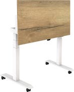 Verrijdbaar en opklapbaar elektrisch zit/sta bureau, 120x..., Overige plaatsen, Ophalen of Verzenden, Nieuw in verpakking, Bureau